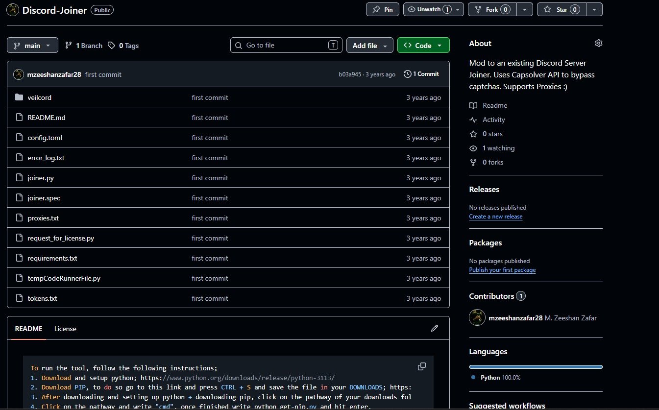 Discord Joiner dISCORDJOINER